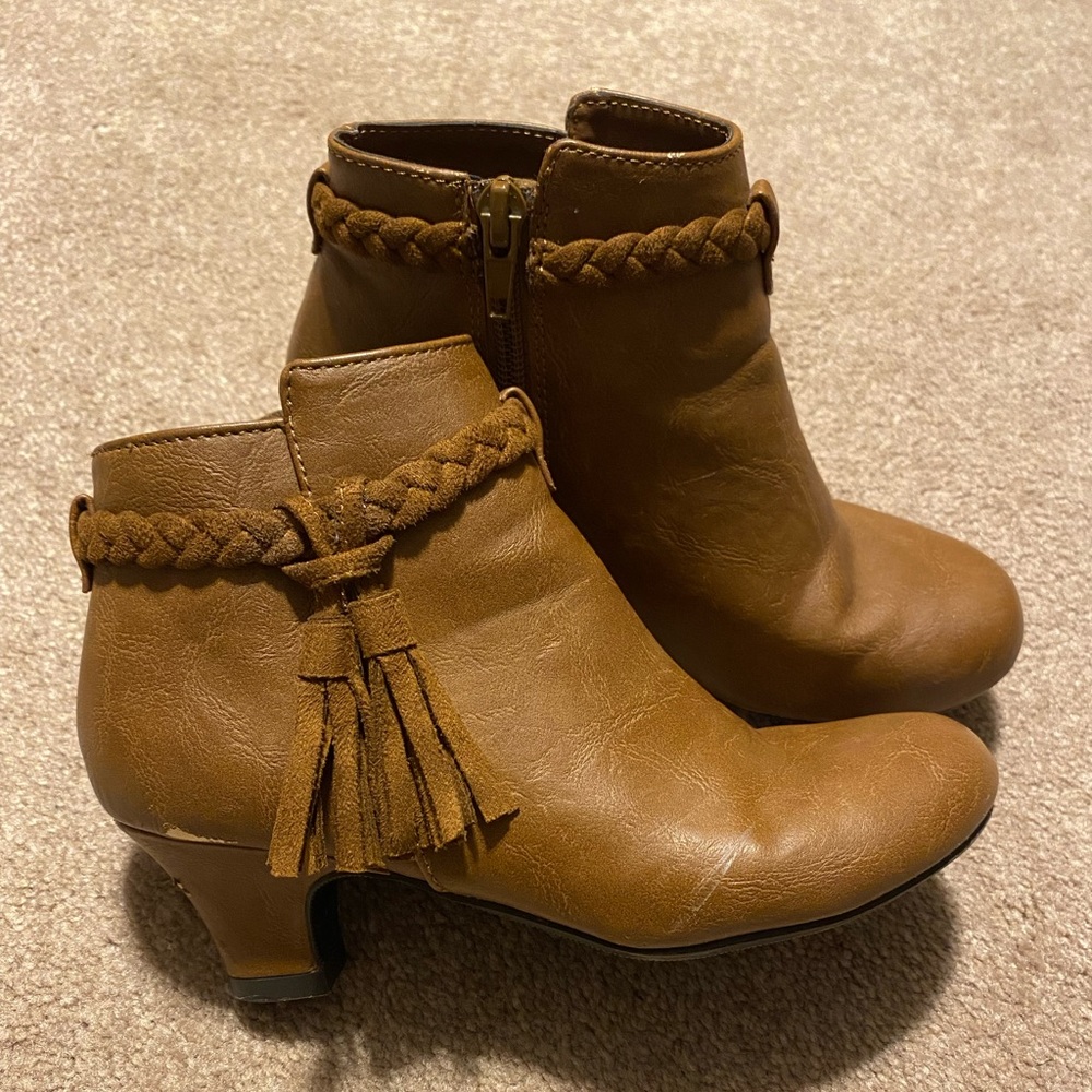 Girls Heeled Booties